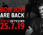 Bon Jovi - בון ג'ובי כרטיסים