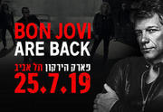Bon Jovi - בון ג'ובי כרטיסים