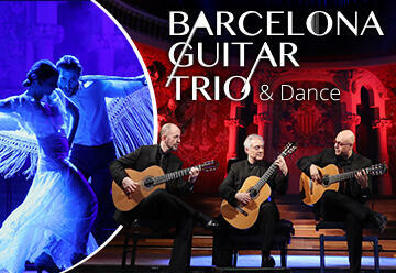 כרטיסים לBarcelona Guitar Trio & Dance - ברצלונה טריו