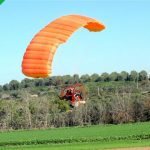 טיסה בבקאי טרקטורון מעופף עם fly up, שפיים-געש ולטרון