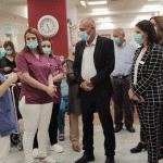 מנכ"ל משרד הבריאות נחמן אש הגיע לביקור בבית האבות הספרדי